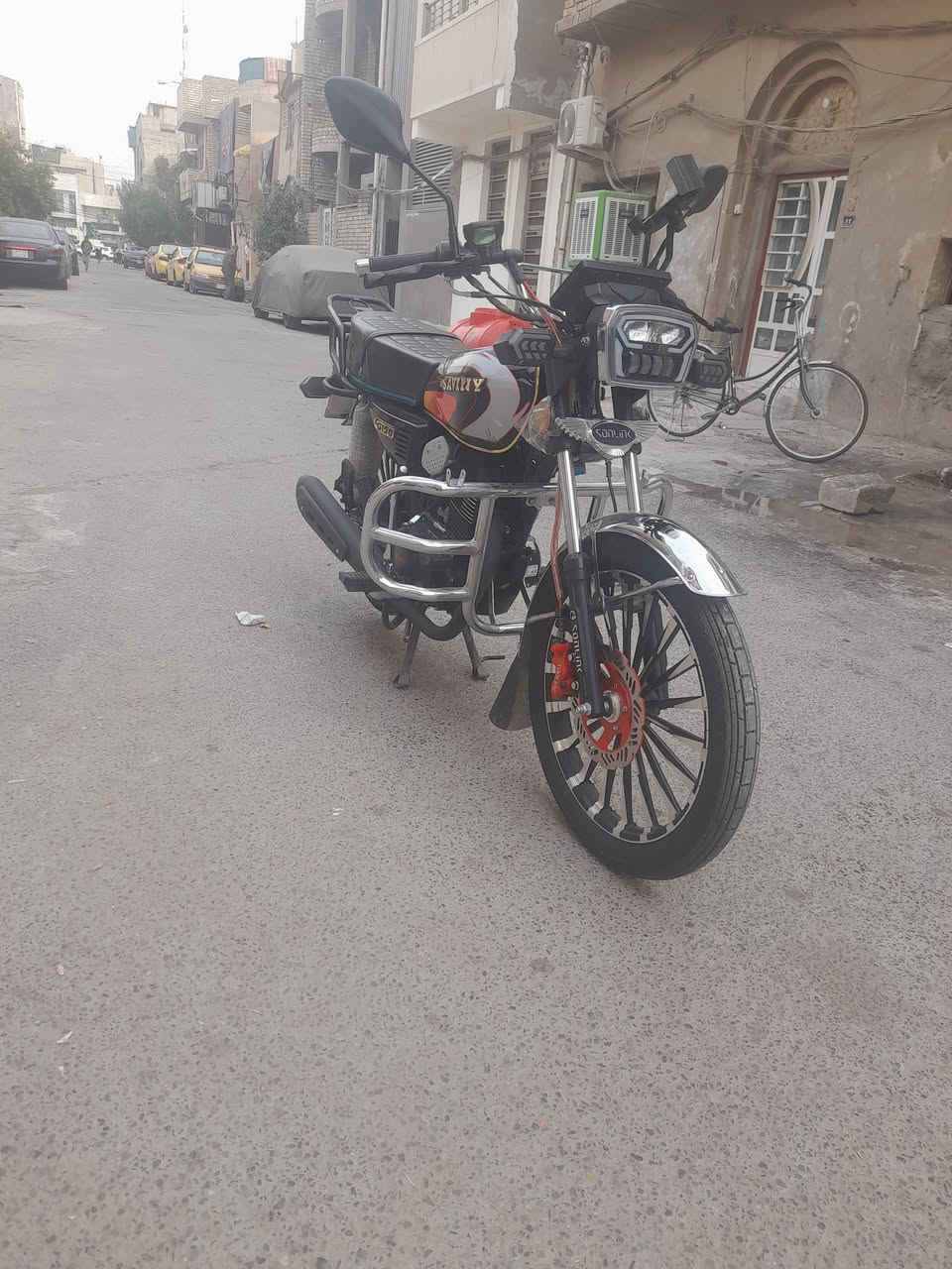 دراجه سيفان مرقم للبيع
رقم بغداد الدراجه بعد بحاله الوكاله مصالي 3اسابيع ماخذه رقمه بغداد ماشيه 1الف جديده الدراجه الاستفسار على هذه الرقم 
***********
