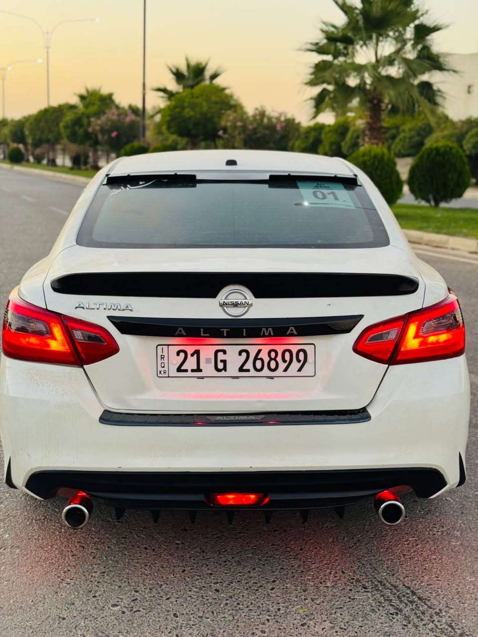 ▪️نیسان ئەڵتیما Altima   وارد أمریکی  ،،،،،،،،،،،.

▪️مواصفات S بەسمە و شاشە و کامێرا حساس 

▪️سەیارەکە سێ بارجە بۆیاخە بێ دەواخیل بی ارباگ 

▪️مواسەفات SV کراوە بە SR فوول کەملیات

▪️مەکینە V4-کەپس نەکرایتەوە بێ عەیب ،،،،،،،،،،،،،
  
▪️ڕەقەم سلێمانی بەناوی خۆمە هەموو شتێکی 

◾️نویێیە سەنەوی نوێیە هه زە و فەحس نوێ ،،،،،،،،،،،،،،،،

▪️ ڕۆیشتن 110 هەزار کەم ڕۆیشتوە خاوێن ماوەتەوە  

▪️ شاشە و کامێرا و رادار و حەساس ………………  

▪️هەولێر ( *********** ) واتساپ   

نـرخ   122  $$ مجال أربيل, العراق
