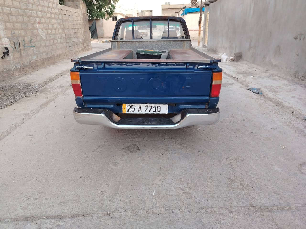 تيوتا موديل. ٨٥ رقم كركوك سنويه مشرو ع وطني شرط تحويل. بطاقة بنزين. محرك. كير. كهربائيات. صدر. تخم تاير شاصي. اكسل. تدفه. كوله شرط.. سياره بدون صبغ اوحادث. اوتبديل. للاستفسار أكثر ***********.مكان السياره كركوك *********** السعر ٥٠ $بي مجال قليل
