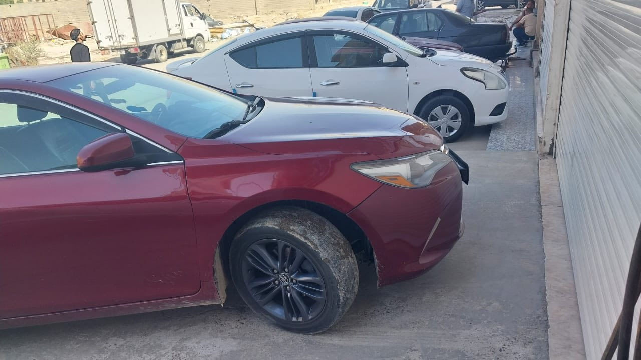 السلام عليكم للبيع كامري ٢٠١٦ se معروفه مواصفاته ميحتاج اذكر كير محرك صدر كهربائيات تبريد كله بلشرط ضررها كلش بسيط السونار مرفق بلمنشور شادلها منظومة غاز السياره مال جناي رقم دهوك سنويه نافذه 2029 السعر المطلوب 155$ وبيها مجال بسيط مكان السياره صلاح الدين العلم رقم صاحبها ***********
