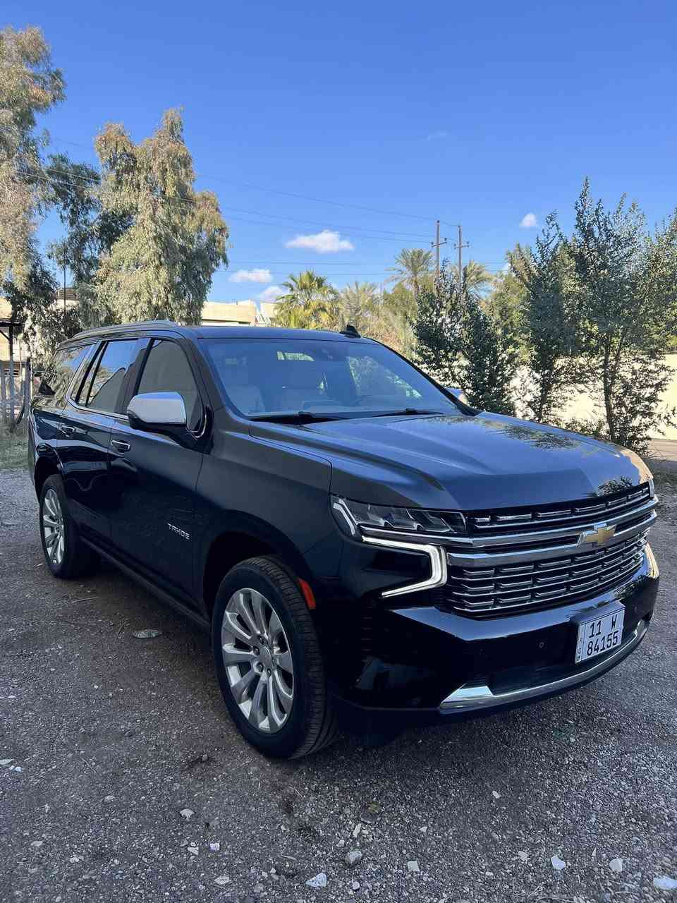 السلام عليكم تاهو برايمر ضمان شركة المنصور 2023 جديدة جدآ بحالة الشركة مغلفة ب كامل PPF
فول جكات ٤ كامرات ماشية ٦٠ الف كيلو مكفولة من كلشي عدا رصعة بصيطة جدآ مسحوبة فقط 
مكان السيارة الكاظمية السعر 54,500$ هاتف ***********/***********
