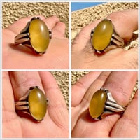 خاتم • عقيق أصفر • ضريح الحسين