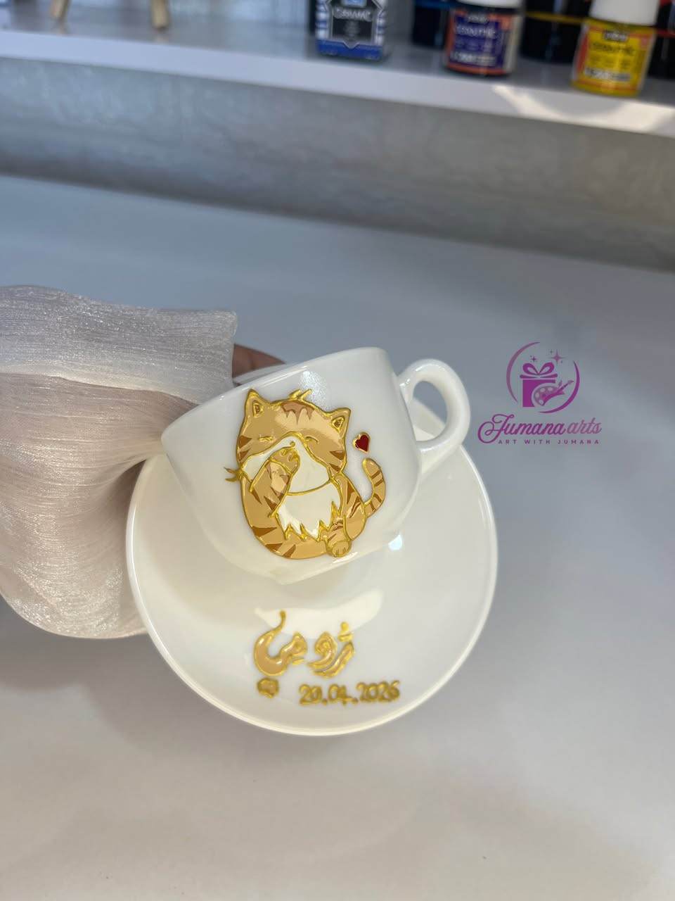 ⁨ ⁨ عندما تهدي محبة القطط و القهوة🥹🐈☕️
‎#رسم_يدوي 
‪‪Jumana Arts


**إذا كنت صاحب هذا الإعلان وتريد حذفه لأي سبب، رجاءا أرسل رسالة إلى الدعم الفني**