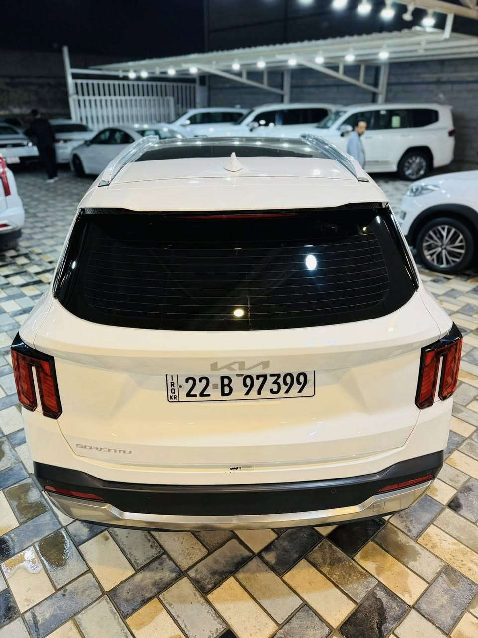 سورنتو خليجي موديل 2024
ماشيه 29كم 
رقم اربيل مداور او وكاله بالخدمه 
السياره فول عدا الكاميرات
بانوراما
شاشه داتا شو 
فول بصمه تشغيل مع ابواب
كشنات كهرباء
كشنات جلد 
ويل كب20
جنطه كهرباء 
فول تحكم ستيرن 
كشافات زنون 

مكاني نجف 
السعر 318
اي استفسار خابرني وبالخدمه 
***********
