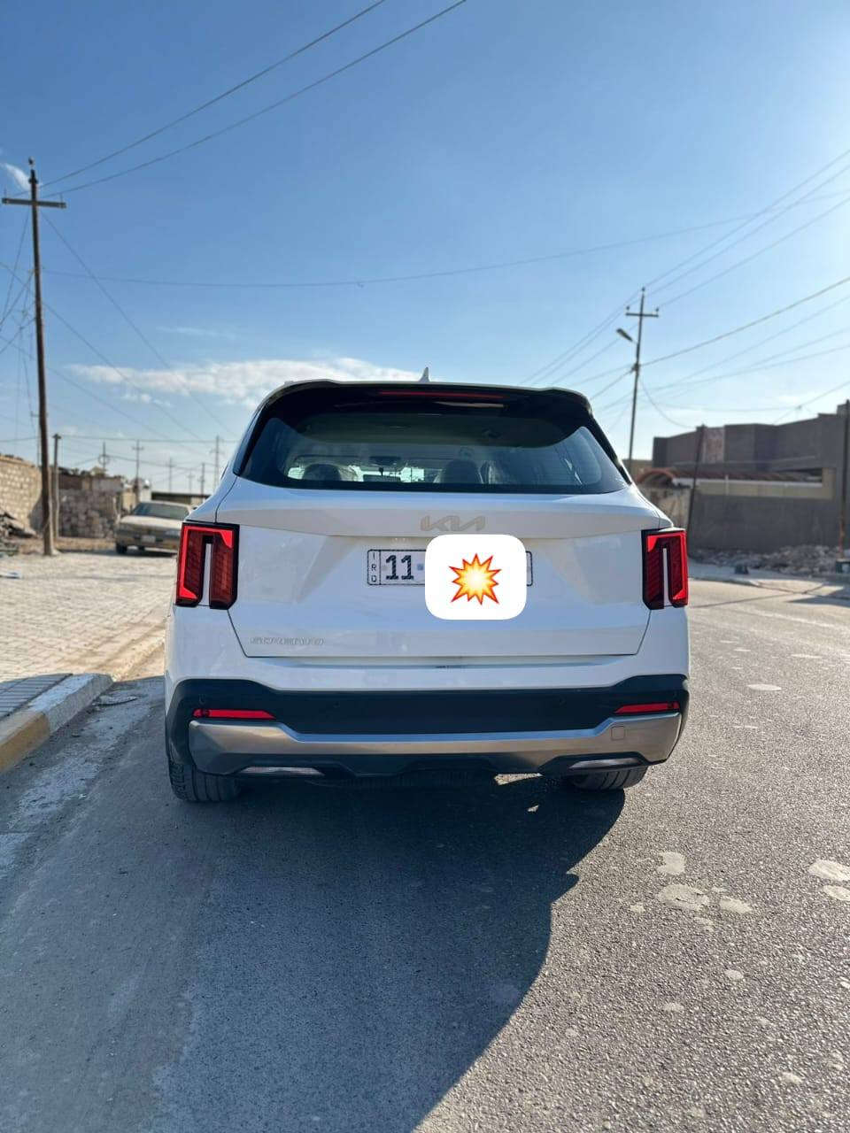 السلام عليكم للبيع فقط كيا سورنتو الموديل 2025 ماشية23 الف رقم بغداد مكفوله السعر 330$ وبيها مجال المكان الديوانية الاستفسار الاتصال بالرقم ***********
