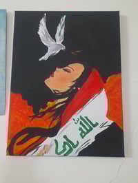 لوحات خشب كانفاس • رسم يدوي اكريليك • 30x30/30x40