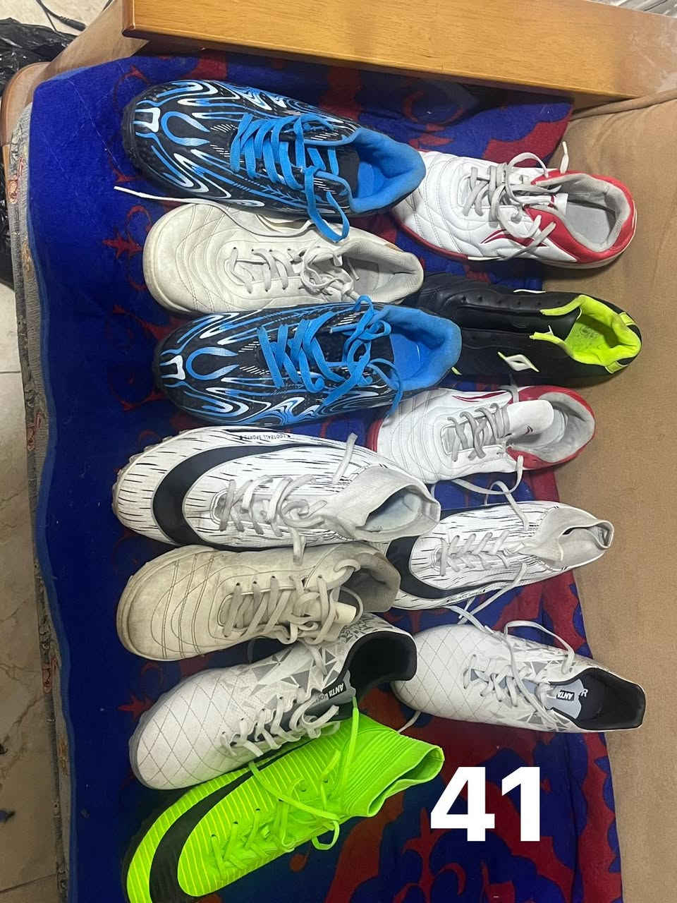 احذيه متوفر توصيل لكل العراق كل قطعه وسعرها


**إذا كنت صاحب هذا الإعلان وتريد حذفه لأي سبب، رجاءا أرسل رسالة إلى الدعم الفني**