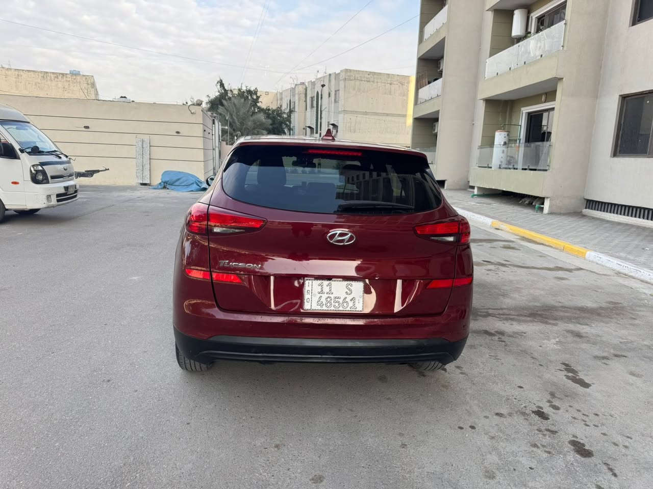 سلام عليكم 
توسان وارد امريكي 2019
حادث امريكا جاملغ امامي
بالعراق بيهة 3 قطع رش صبغ
بدون اي دواخل
ماشية 80 m
السعر 140 ورقة المكان بغداد السيدية
***********
