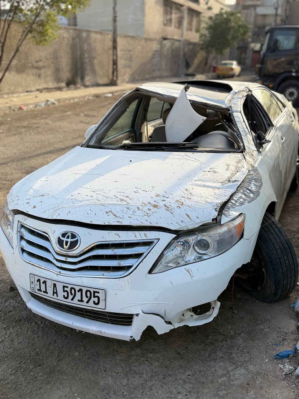 الله يكفيكم الشر نشالله  كامري2007حادث نكلبت بيه  السياره بسمي
فول كشنات جلد برده خلفيه   مكينه وكير  مكفولات وشغالت   هسه شادهن سعر السياره 40مكان السياره بغداد المدينه ***********
