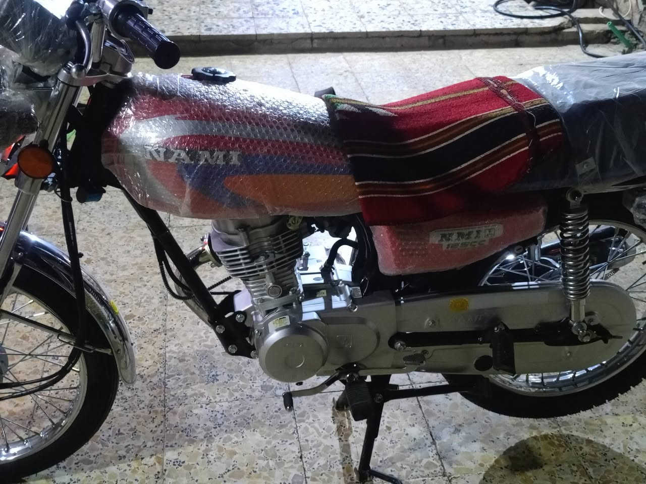 السلام عليكم دراجه للبيع نامه موديل 2026 اسكنر سبع اوراق ميسان المجر الكبير ***********
