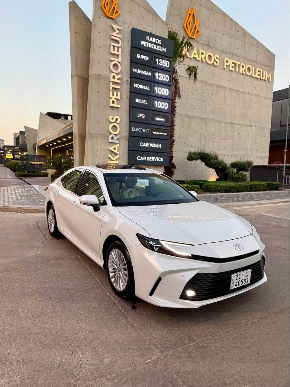 CAMRY LE 2026 📦

‎کامری ٢٠٢٦ مواسەفات خلیجی سفری شەریکەی ساز بەنزین تەنها (٣٠٠)  کیلۆمەتر ڕۆشتوە  
‏‎
مواسەفات
🔹 سڵاید 
🔹بەصمە 
🔹ڕاداری پێش و دواوە
🔹 شەحن مۆبایل 
🔹حاسەی پێش و دواوە
🔹 شاشە گەورە 
🔹کوشن کارەبا      

بێ سارد بێ بۆیاخ بۆ یاخ ئە ستور پار چە کراوە شی نییە 

سعر : ٢٩٥ مە عا مە لە 
ژ.م   *********** السليمانية, العراق
