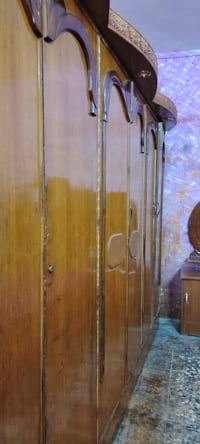 غرفه صاج 6ابواب السعر350 وبيه مجال بسيط المكان الحسينيه الراشديه بغداد...