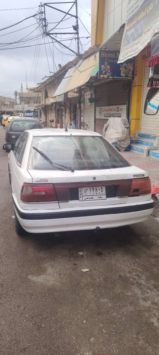 مازدا للبيع موديل 1992
سنويه لحد 2028
كير محرك مابي عيب 
بيه بطاقه بانزين 
رقم ***********
سعر 30 بي مجال
