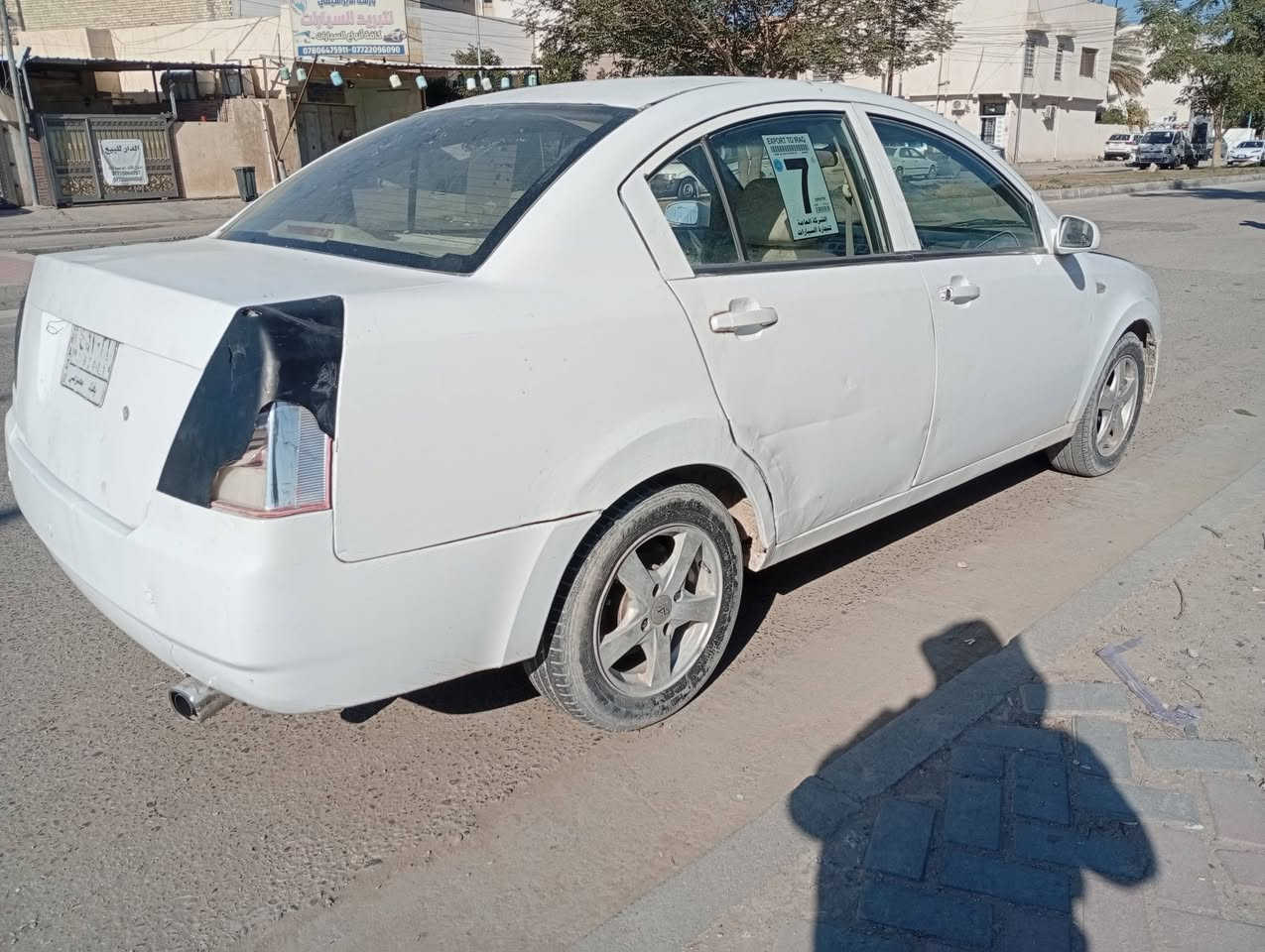 سلام عليكم شيري اي فايف بلاديه اوتو رقم بغداد بسمنه تحويل مباشر سنويه جديده ملاحضه سياره شغاله بس تخربط فقط ودخان اسود مكانه كربلاء السعر 28 وبيه مجال ***********
