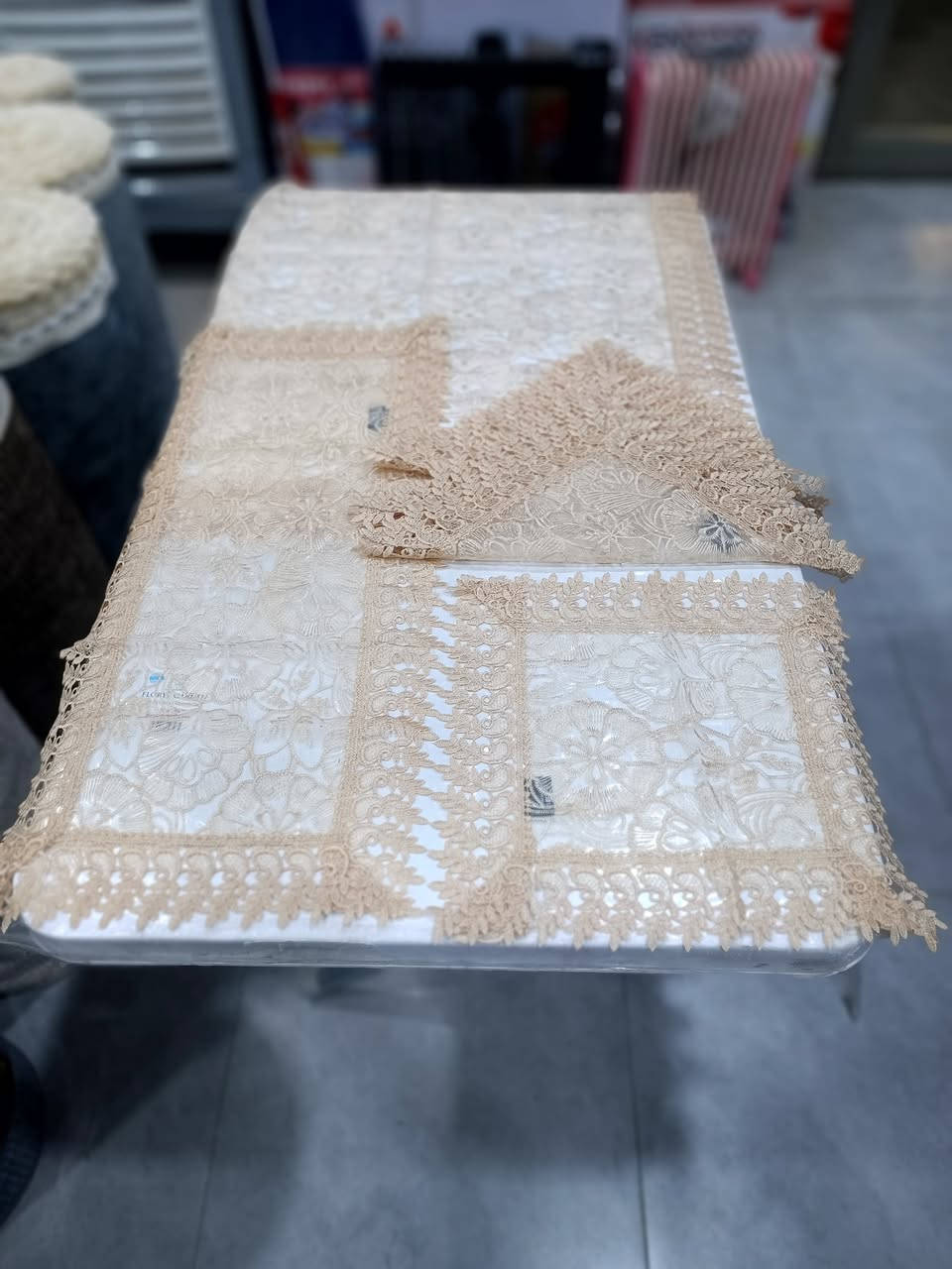 مفارش طبلات  موديلات متنوعه
التفاصيل والاسعار مرفقة أسفل الصور 
توصيل داخل خانقين /٢،٠٠٠  الف 
توصيل داخل ديالى / ٣،٠٠٠  آلاف 
توصيل بغداد والمحافظات / ٥،٠٠٠  الاف
للاستفسار مراسلة الصفحة أو الاتصال على الرقم   / ***********
العنوان / خانقين - دارة كونارة
