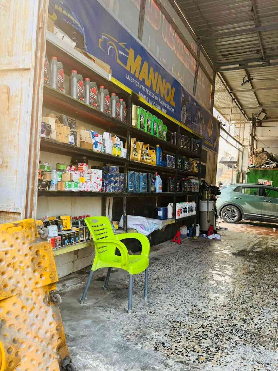 سلام عليكم محطه غسل +تبديل دهن البيع المكان الضباط مقابيل بداله الكماليه المحطه ركن ايجار 500الف ***********
