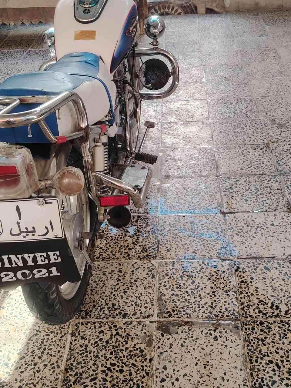 السلام عليكم دراجه جني دبل ابلك للبيع بها خيط بخار موديل 2021 مكاني ديالى بعقوبة السعر 750 وبي مجال للطيبين الاستفسار على الرقم ***********
