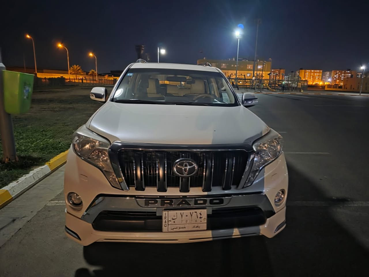 سلام عليكم
للبيع تويوتا برادو 2015/ T.X.I 
مكينة 6 سلندر 
مكفولة كفالة عامة من الصبغ والبارد والضربة والتبديل والفتح 
ماعدا شخط بالچاملغ الامامي الايمن 
كير ومكينة مكفولات 
السيارة جاهزة من كل شي
تشغيل بصمة
سلايد روڤ
كراسي كهرباء
تحكم ستيرن
مري شفط
ثلاجة
هوك خلفي
بروجكتر زنون
سبير تعليك
كامرة+ حساس اصلي
رقم بغداد الدولي 
السعر 34

ماشية. 145  كم

مكانها بغداد بسماية
***********
ابو عباس
