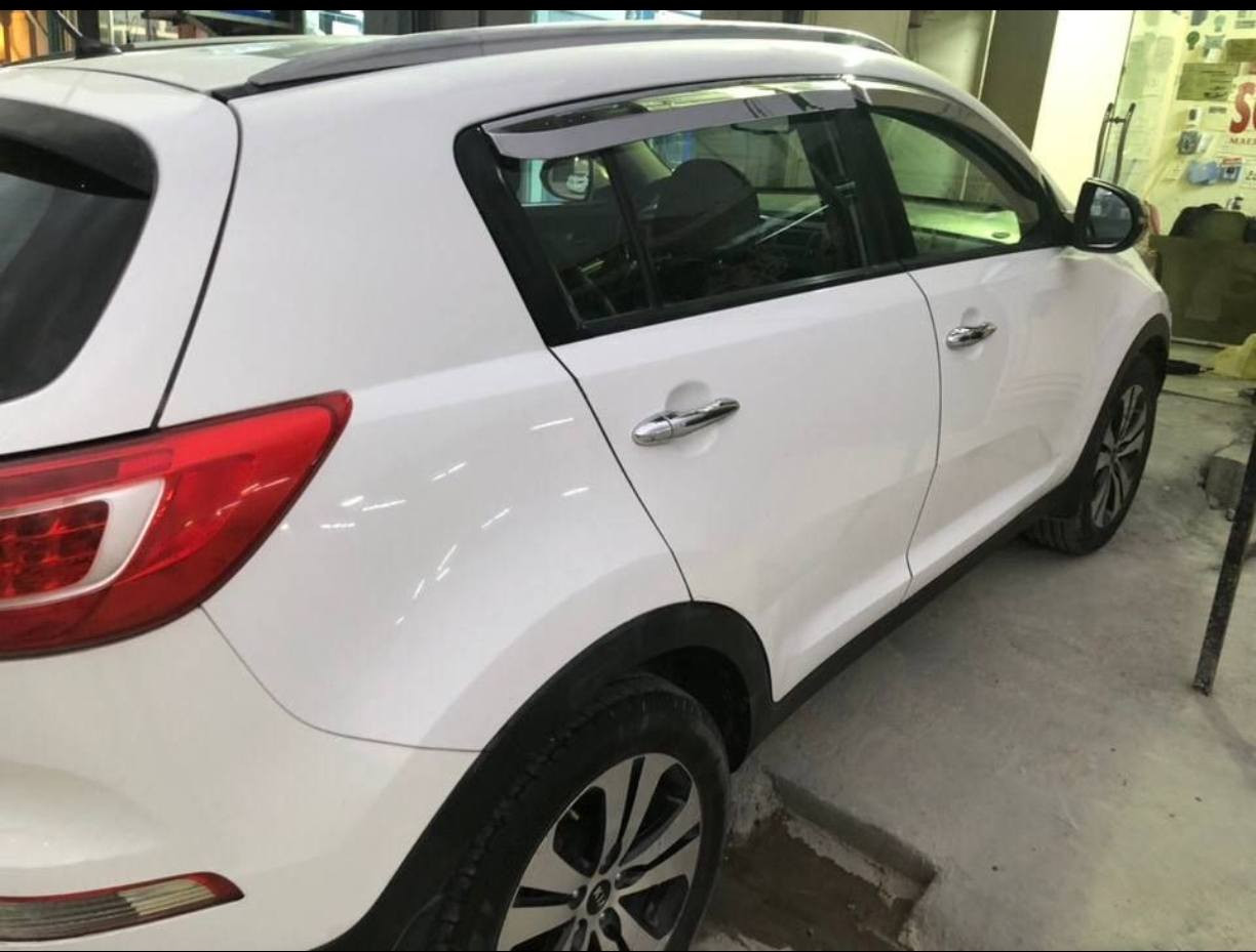 سلام عليكم كيا سبورتج موديل 2012
بيهه صبغ مقدمة البنيد ربع البنيد وبارد بلجنطه وشخط صغير بلباب الي خلف السكن السياره فقط المكينه مالتهه عين وحده لطشت الي جناي يغير مكينتهه افضل سعر ١١٥ وبي مجال
***********
حاليا رقم جديد
