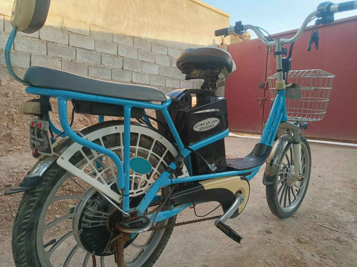 بايسكل شحن (4 بطاريات) مستعمل نظيف شغال (بس نقصه بطاريات)  
السعر / 125 ألف و بي مجال للشراي
المكان / كربلاء ـ مدينة سيد الأوصياء للزائرين 
بس الشراري يراسل الموشراي لا يتعبني رجاءاً كربلاء, العراق


**إذا كنت صاحب هذا الإعلان وتريد حذفه لأي سبب، رجاءا أرسل رسالة إلى الدعم الفني**