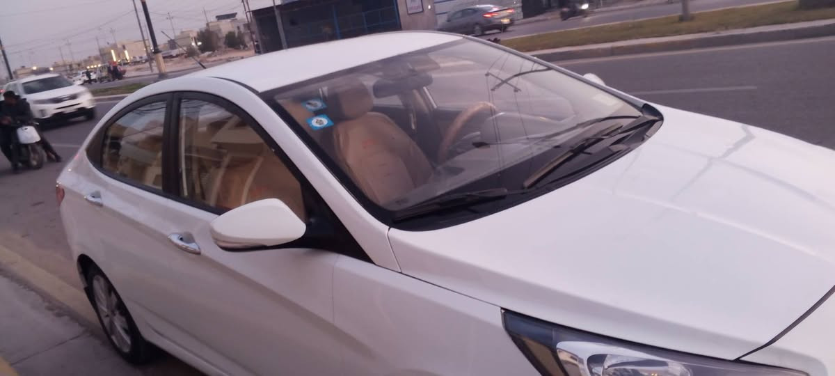 هونداي اكسنت 2014 خليجي رقم كربلاء بسمي بيه بارد مكانين فقط محرك 1600 السعر 108 موجودة في كربلاء للاتصال *********** كربلاء, العراق
