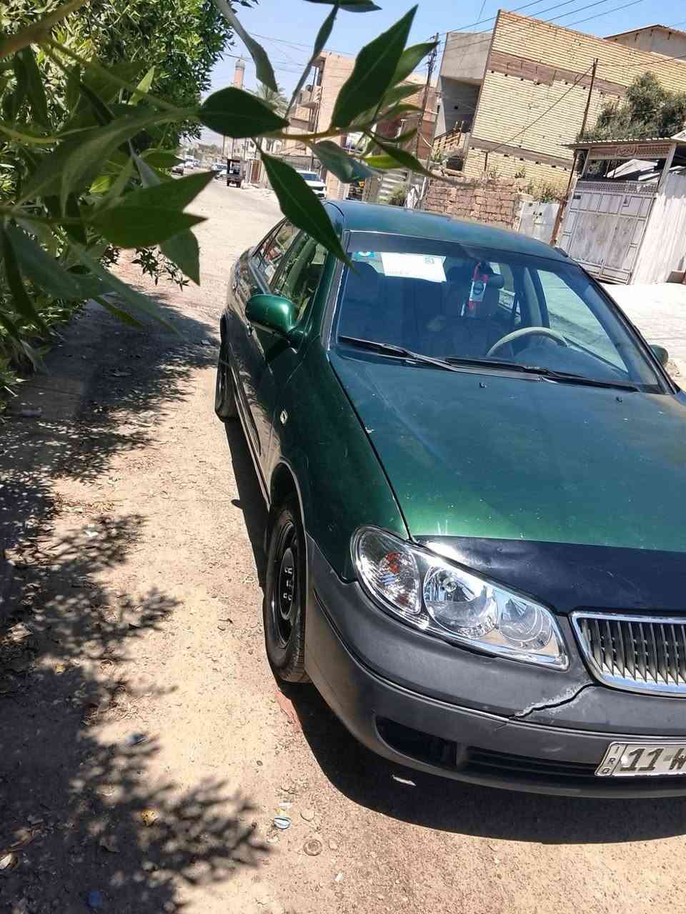 سلام عليكم نيسان سني ياباني موديل 2002 سياره بيه بس كلير عام الجماليه بدون ضربه بدون تبديل كير ومحرك بلاديات كير اتوماتيك تبريد ثلج تخم تايرات جديد غرفته حلوه كهربائيات كله شغاله تحويل ثاني يوم غرمات مصفره رقم بغداد جديدمكان البياع السعر 68 بيه شي بسيط ***********
