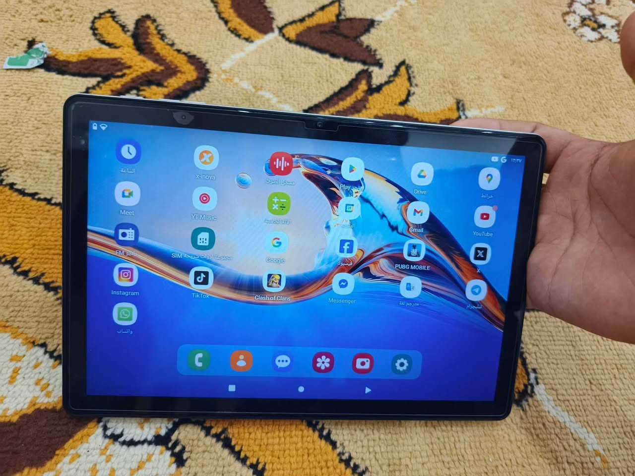 السلام عليكم ايباد للبيع  ذاكرته واحد تيره داخليه 16 ايباد كلش حلو كامل ملحقاته سلس يشغل بوبجي.بل عافيه عل ياخذه سعره 150 بي مجال. مستعمل شهر


**إذا كنت صاحب هذا الإعلان وتريد حذفه لأي سبب، رجاءا أرسل رسالة إلى الدعم الفني**