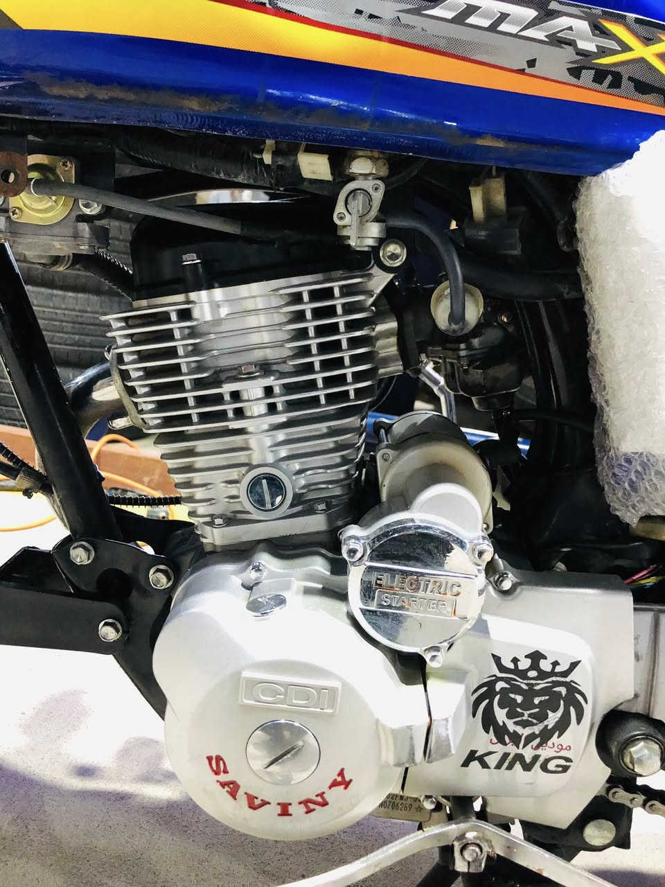 سلام عليكم
ماطور SOLINK
2023
وجبه اول 
ماشاء الله نار نار 
محرك نضيف لا صوت لا شي 
منفيس اصلي بشرط
ماطور احلي من صوره 
سعر 450وبي مجال 
بخدمتكم 
رقم ***********
واتساب***********
