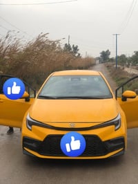 كورلا موديل٢٠٢٤هايبرد رقم بغداد بدون دواخل فئت SE بصمه السعر١٦٥  ‭٠٧٧٠...