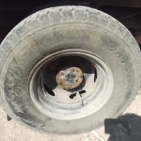 تايرات كيا 12,5 للبيع مستعملات كلش قليل اخوات الجدد تخم كامل هنة والوي...