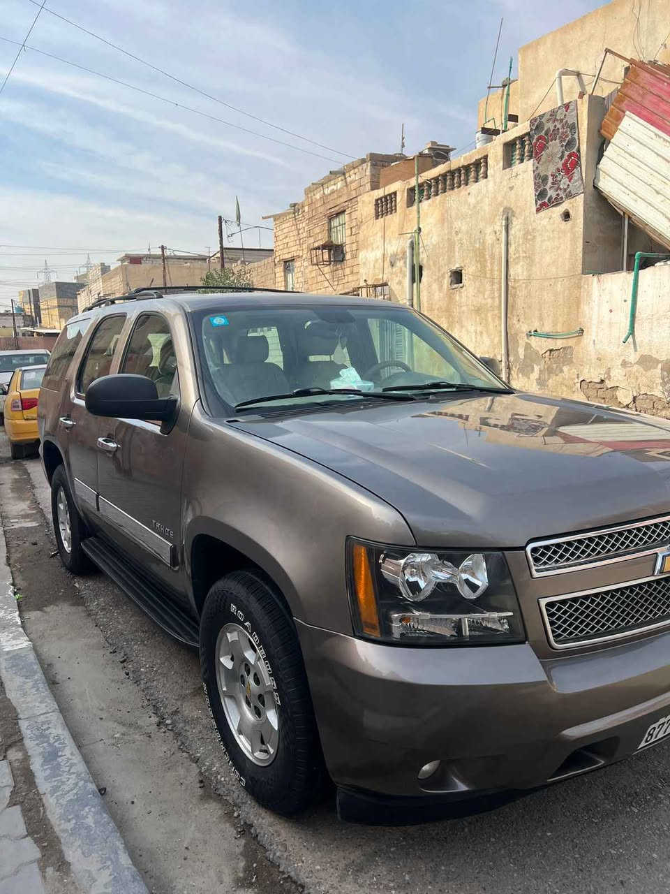 تاهو 2013 السياره بسمي كفاله عامه ماعدا بس المدكر الايمن بي صبغ لا مفتوح ولا بي دك جاكوج صار بي شخط مال ستوته وماراح بالكارت سياره طخم تاير جديد باتري جديد حداديه جديده السعر 258 وبيها مجال
*********** البصرة, العراق
