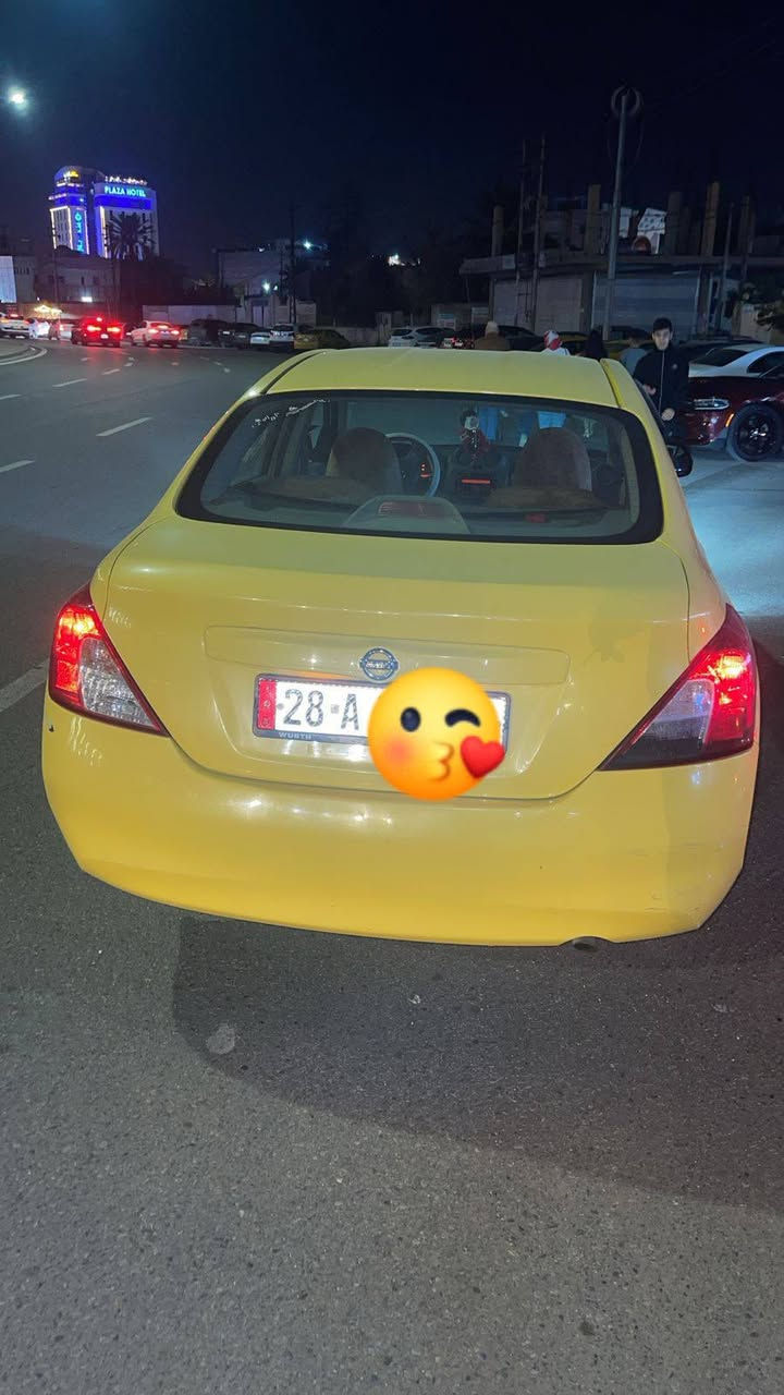 نيسان صني موديل 14 رقم نجف بسمي شرط تبريد كير عادي مكينه تخم تاير حداديه كله جديد عنوان النجف سعر 65 بي مجل قليل  ***********
