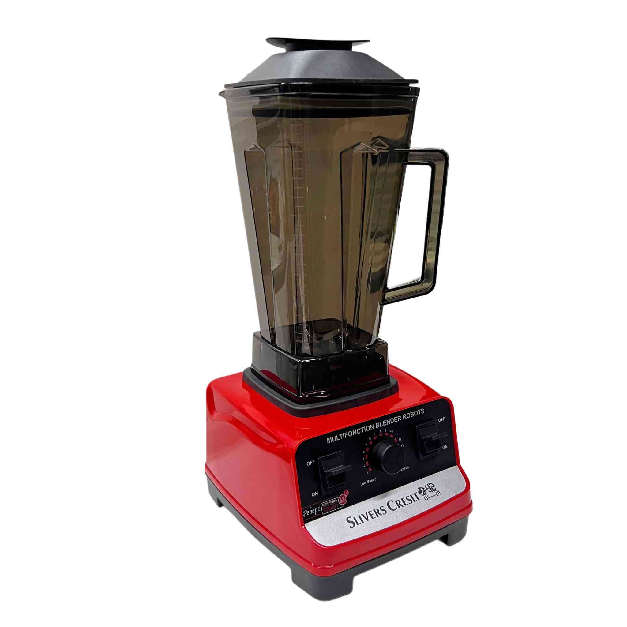 خلاط كهربائي Slivers Creslt متعدد الوظائف موديل SC-1589

خلاط كهربائي قوي ومتعدد الاستخدامات مصمم لأعمال الخلط والطحن اليومية بكفاءة عالية.

• محرك بقدرة 5500 واط مناسب للاستخدام المكثف

• سرعة دوران عالية تصل إلى 32000 دورة/الدقيقة

• تحكم بالسرعة

• شفرات تقطيع من الستانلس ستيل

• جرة كبيرة من البولي كربونيت بسعة 2500 مل

• نظام حماية من زيادة التيار وارتفاع الحرارة

• القدرة الكهربائية: 5500W

• السرعة: 32000 RPM

• سعة الجرة المقننة: 2.5 لتر

• الجهد الكهربائي: 220V ~ 50Hz

محتويات العلبة

• جهاز الخلاط (القاعدة الكهربائية)
• جرة خلط بسعة 2.5 لتر
• غطاء الجرة السماوا, المثنى


**إذا كنت صاحب هذا الإعلان وتريد حذفه لأي سبب، رجاءا أرسل رسالة إلى الدعم الفني**