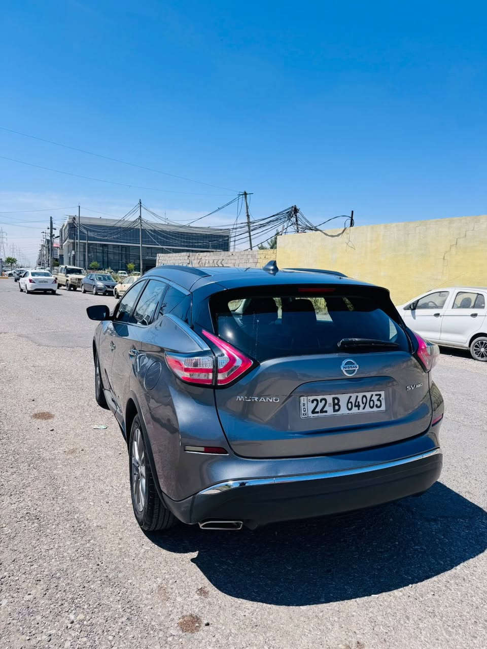 سلام عليكم
البيع و مراس حسب القناعة 
Nissan morano SV AWD

نيسان مورانو 2018 

٦سلندر

بصمه

تشغيل عن بعد

فول موصفات

شاشه ابل كار بلي

كأمره دواره

كشن الصدر كهربائي

كشن السايق كهربائي

حساسات إماميه خلفيه

رادرات 360 درجه

جام السايق اوتو

جام الصدر اوتو

و بعد بيها هواي موصفات

حادثه /جاملغ بوليند صبغ بدون دواخل 
أرباك بس ستيرن سيستم

ماشي ١٤٣ ألف مايل

مكان السياره /اربيل
 
شركة نجوم البصرة كارس

السعر /103 ورقه بي مجال 

رقمي *********** اسيا 

*********** واتساب 

*********** واتساب
