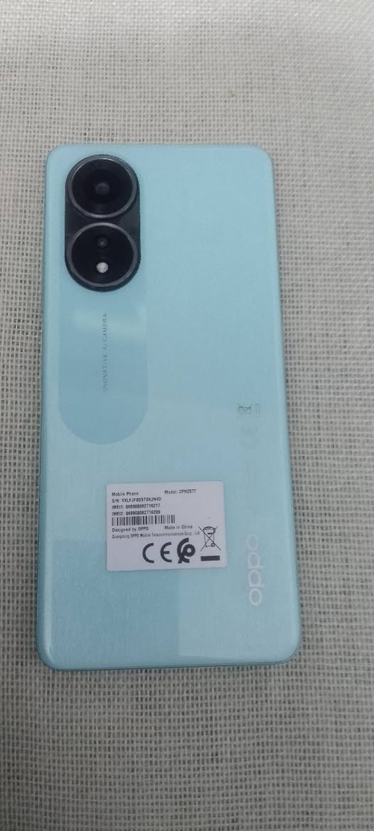 السلام عليكم للبيع oppoA58 استخدام يومين بعده جديد المكان بغداد الشهداء استفسار عل رقم ***********
