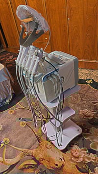 سلام وعليكم  الى صالونات  رجال ونساء  جهاز هايدو فيشل ٧ هاندات تنضيف ب...