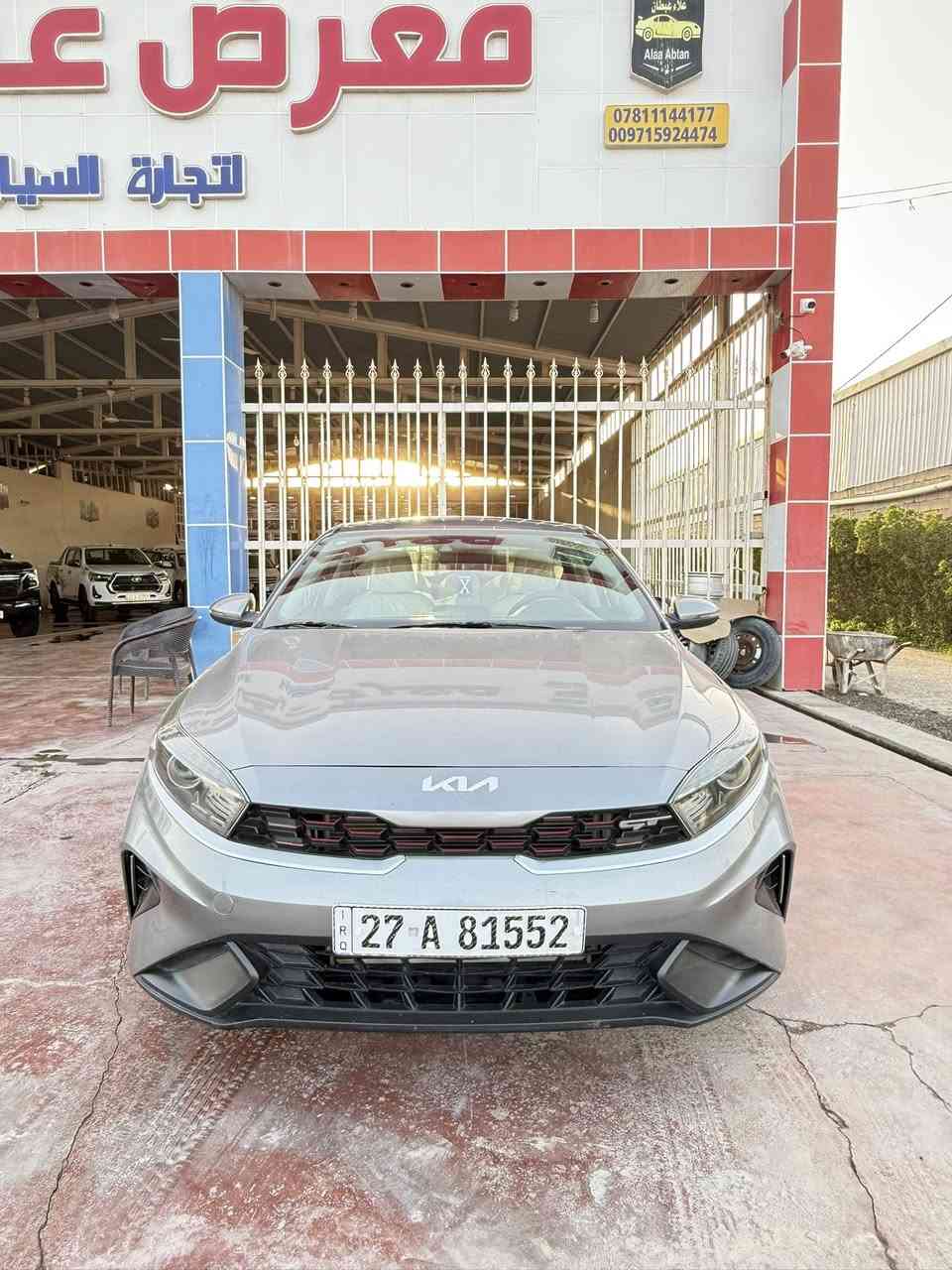 كيا فورتي
موديل 2024
لون ذهبي
وارد امريكي تبديل بنيد 
 معوقين ذي قار 
كشنات جلد 
رادارات امامي وجانبي
دعاميه GT
تخم تاير كارتون بيها
مكينه 2000 دوش
مكاني الشطره
السعر 145
***********
