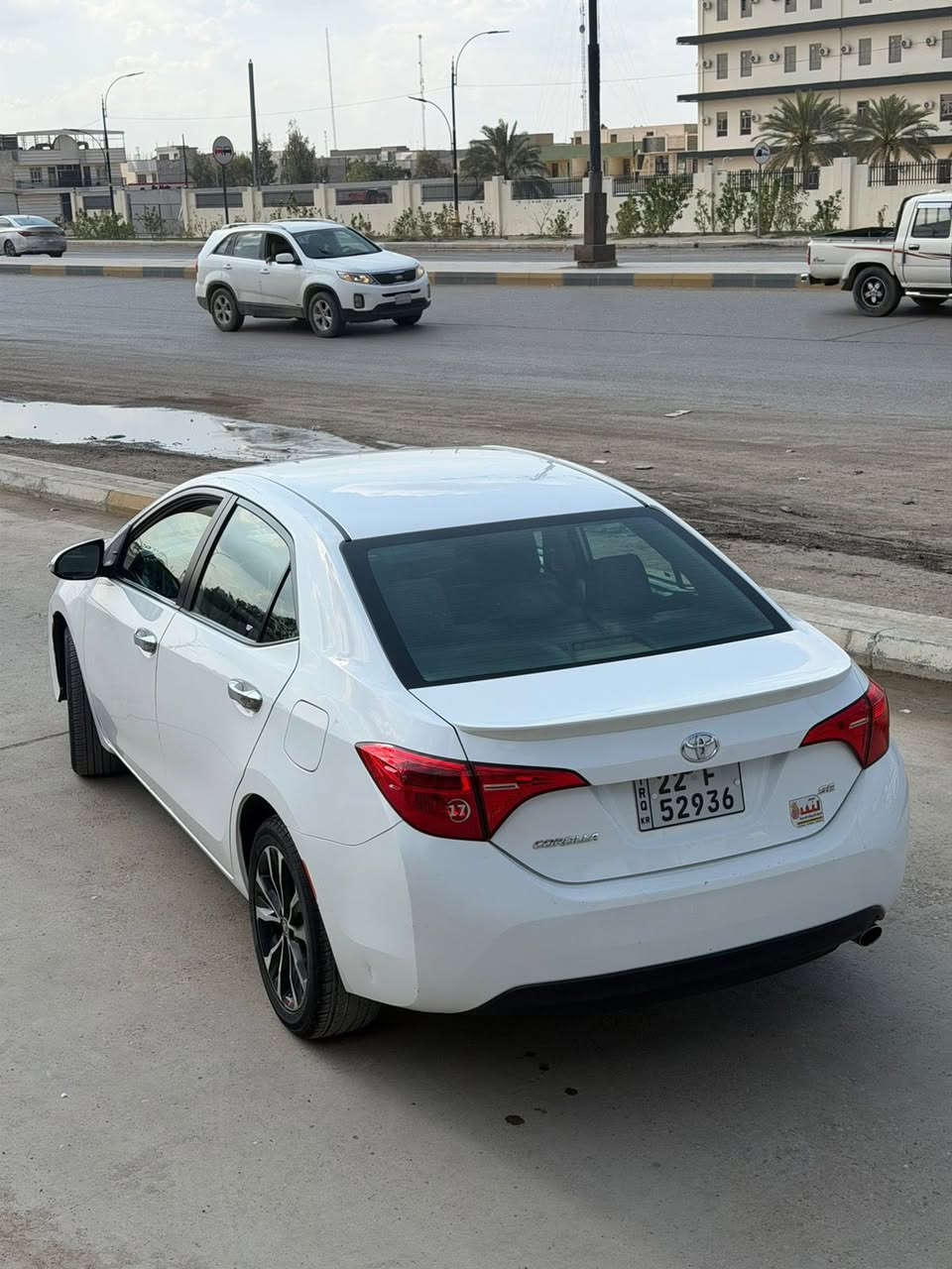 كورلا موديل 2017بيه صبغ
قطعتين سونار مرفوق ويا
صور رقم شمالي بسمنه
لسعر١٣٥بيها مجال قليل
مكان سيارة ديالى بعقوبة 
***********
