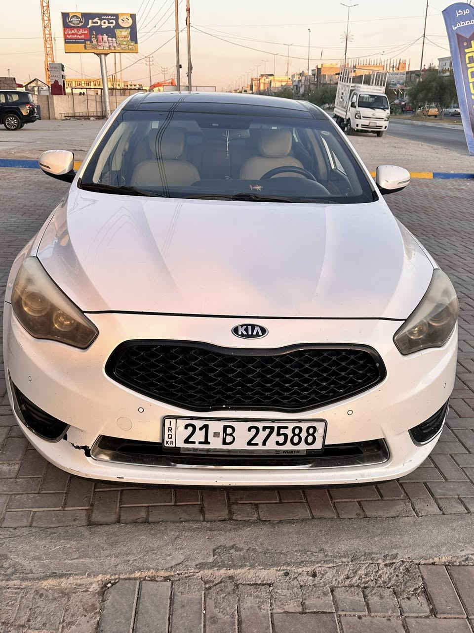 السلام عليكم 
كادنزا خليجي 15 رقم سليمانية باسمي قبل شهرين 
حولتها هزه ورقم وسنوية كله جديد حدادية جديدة ادامة كاملة للسياره 

مكينة 6 سلندر / 3500
سلايت طكتين
بصمة أبواب
بصمة تشغيل
كشنات جلد  تدفئه تبريد 
كشنات ذاكرة
كشنات كهربائي
تبريد قطعتين
تحكم خلفي
أشاير بل مري
مري قلاب عند رجوع بك 
 مري شفط
بردة خلفية كهربائية
شاشه بلاديه
حساس خلفي
تحكم أستيرن + ستيرن كهربائي
 مانع أنزلاق
سماعات أنڤنتي 12 سماعة 
رادارات 
گير مكينة مامفتوحات 
السعر 145 
 للإستفسار *********** 

مكان السياره كربلاء

