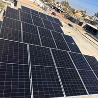 منظومة شمسية • ٢٠ لوح ٦٢٠واط • ناحية ابي صيدا