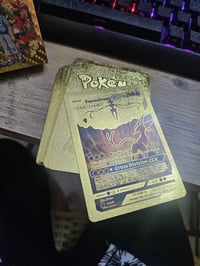 شباب طلعي أوراق  POKEMOM 62 ورقة دهبية للبيع السعر ٢٥ هاذة رقمي 077670...