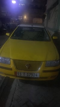 سمند ليموني 2009 رقم انكليزي بغداد هزه جديده سياره متروكه صدرها تعبان ...