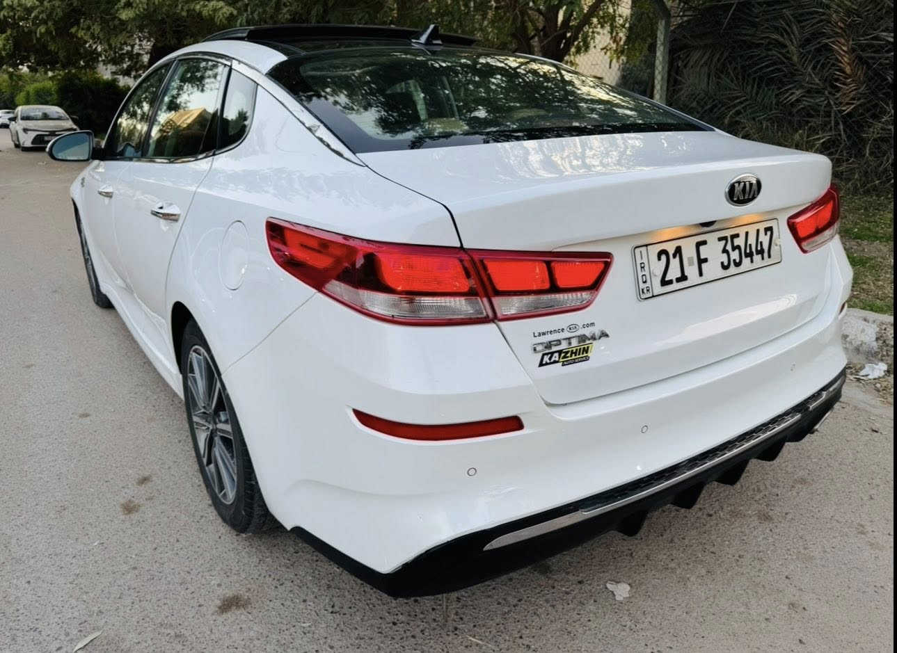 اوبتما 2019 يفضل مراوس بشي احسن او بيع ***********
السونار وصور الحادث بالمنشور (بدون ايرباك)
مكاني بغداد رقم سليمانية عندي وكاله
ماشية 115 ميل محرك مفتوح سابقا حجم المحرك 2400 gdi
السعر 140 ورقة 
***********
