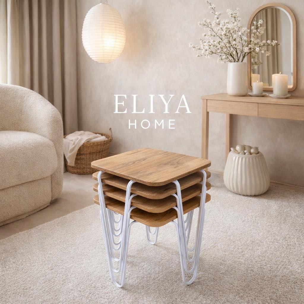 ⁨ ⁨ ⁨ ⁨ ⁨ من مخازن السليمانية - أيليا هوم حصرااااا 🪬🌿💕

سيت طبلات الرباعي  شكل مربع خشبي الانيقة و الفخمة متوفر بسعر فقط : 50 الف دينار

خشب MDF 🌿
أرجل حديد 🌿
يتحمل ١٠٠ كيلو 🌿
بضمان ١٠ سنوات 🌿

قياسات :
الارتفاع : 45 سم 
العرض : 50 سم

الفخم فقط من أيليا هوم 🪬

‏‎لحجز ارسلنا عنوان و رقم الى صفحة ، 
‏‎لطلبات الجملة اتصل على : ***********

‏‎توصيل كافة الـ محافظات : 5 الاف دينار 🚗

⁩  #EliyaHomeIQ⁩⁩⁩⁩
