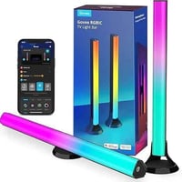 اضائة Govee RGBIC TV Light Bar  ​تقنية RGBIC الذكية: تعرض لك عدة ألوان...