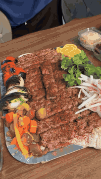 كباب لحم من هلا يابا ❤️  العنوان : العامرية - شارع المنظمة - مقابل مرك...