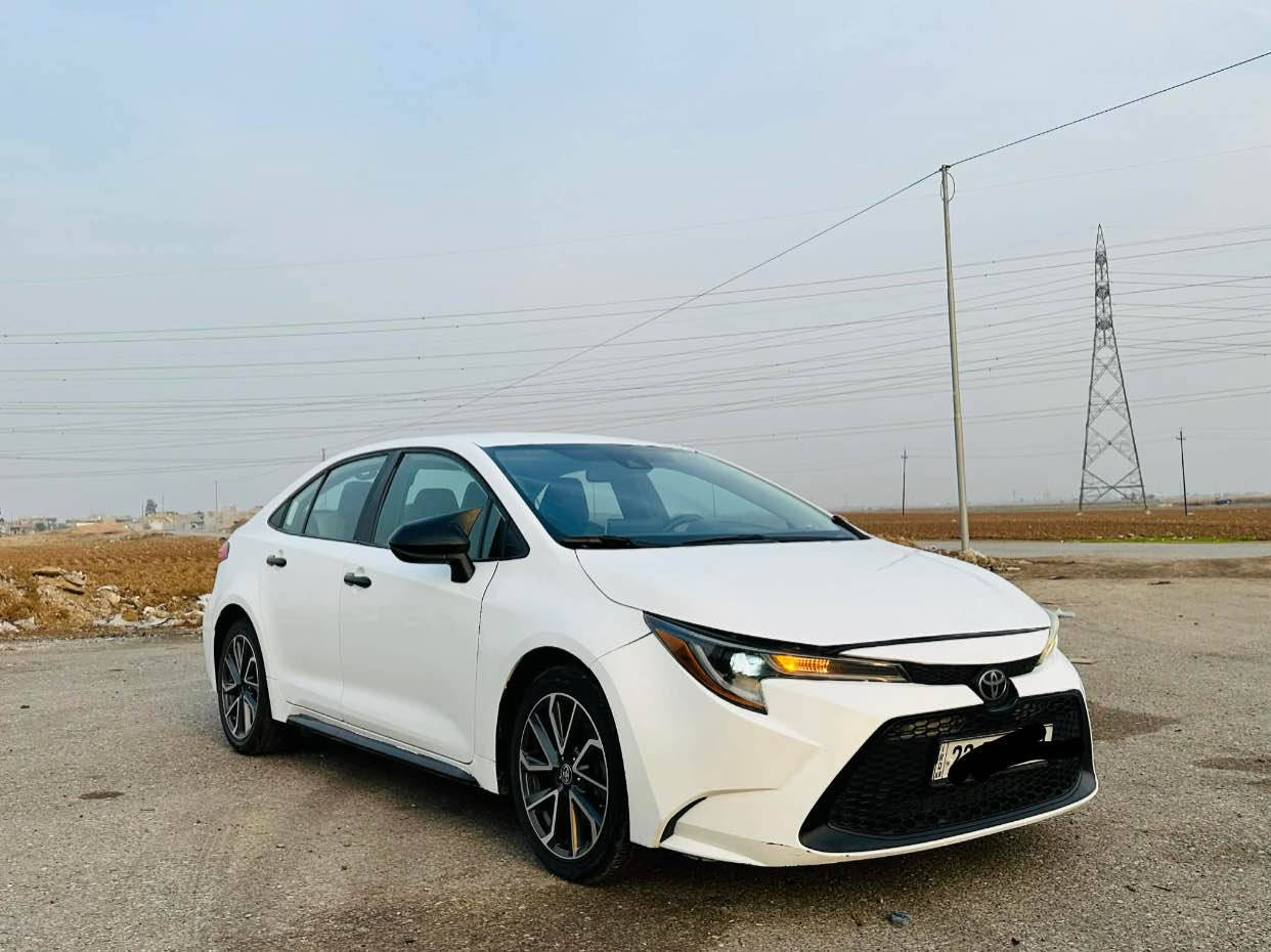COROLLA 2020
مواصفاتLE
(ناو کریمی -ویل  کرۆم  -شاشە ئایپاد - بەگلایت لید  - ئۆتۆ هۆلد ..)
گێڕومەکینەو تەبریدو تەقەورەقەو بەشەرت
2 پارچەی بۆیاغە بێ لێدران
سەنەوی و ھەزەو ژینگەی نوێیە تاوەکو مانگی 4/2027
بەناوی خۆمە وەکالەو پەنجە مۆر بەشەرت
ژ.م:*********** أربيل, العراق

