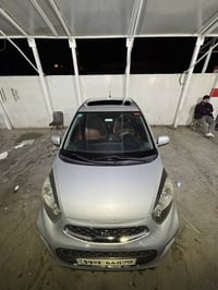 كيا بيكانتوا  خليجي٢٠١٦ فول مواصفات بصمة فتحة سلايد اللون سلفر ماشية ٥...