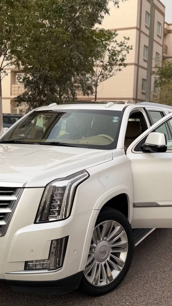 السلام عليكم كديلاك اسكاليد موديل 2018 خليجي وكاله المنصور بلاتينيوم VIP دبل رادار فول مواصفات هزه ورقم اربيل الجديد كفاله ضربه وتبديل وصبغ وبارد وشخوط حته الدعاميات ماشيه 105KM جديده السياره . 
العنوان : بصره 
رقم الموبايل ***********
