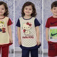 تراك ولادي وبناتي • ٤-١٠ سنوات • قماش فانيلا ناعم